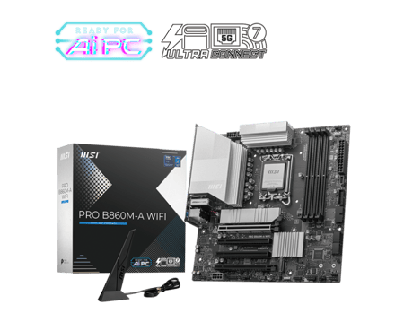 لوحة أم MSI Pro B860M-A WiFi LGA 1851 Micro ATX