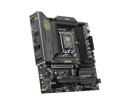 لوحة أم MSI MAG B860M Mortar WiFi LGA 1851 Micro ATX، 4