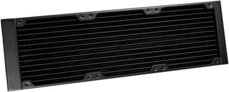 Lian Li Galahad II LCD 360 AIO RGB CPU Liquid Cooler, 2.88” IPS LCD Screen, Asetek 8th Gen 3600 RPM Pump, 120mm FDB Fans, Up to 2450 RPM Fan Speed, 79.9 CFM Airflow, Black | G89.GA2ALCD36B.00