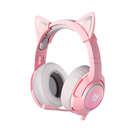 سماعة | ONIKUMA K9 Elite Stereo Gaming Headset with Cat Ears for PS4, Xbox, PC and Switch