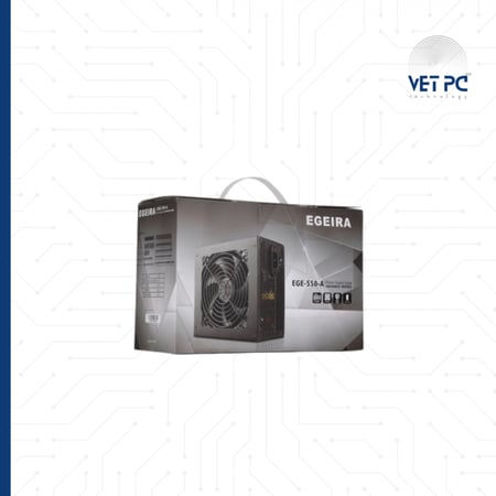 Egeira Real 550w,12CM EGE-550-A Power Supply