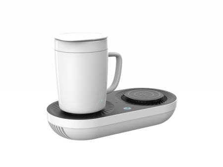 قاعدة ذكية للمكتب بكوب للتبريد والتسخين وشاحن لاسلكي Orion