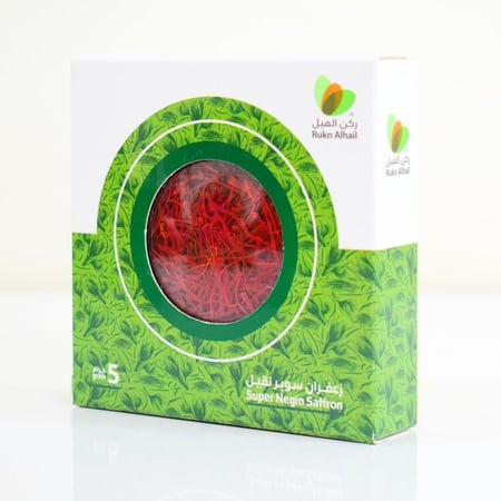 زعفران سوبر نقيل ركن الهيل  5 جرام