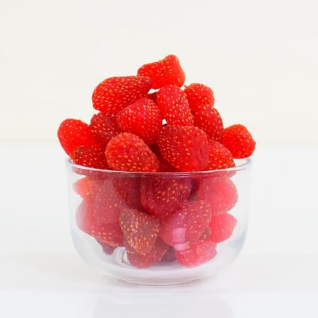 فراولة مجففة