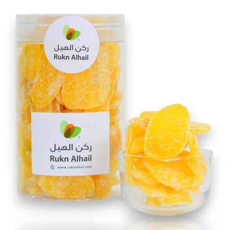 شرائح زنجبيل مجففة