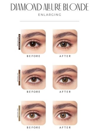 عدسات بيلا الشهرية