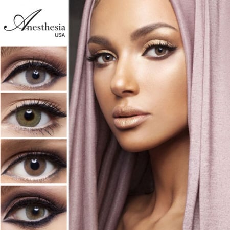 عدسات انستازيا ملونة