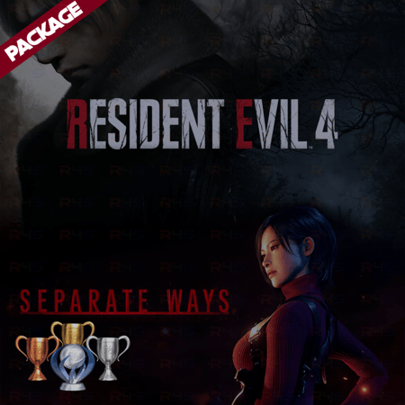 Resident Evil 4 remake + بلاتنيوم اللعبه