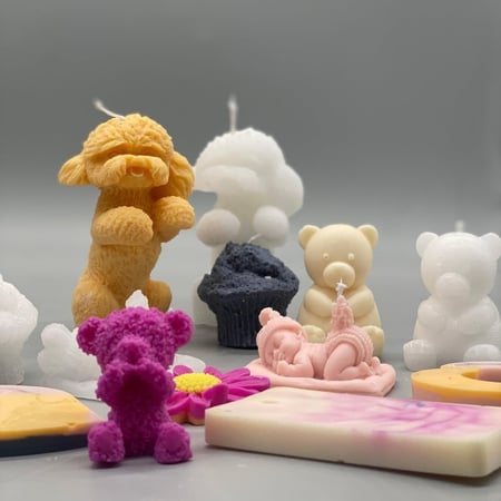 قالب شمعة الدبدوب