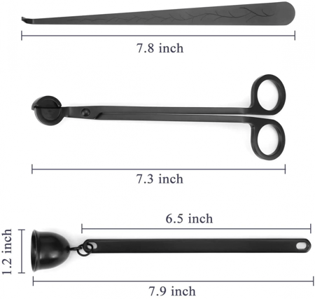 مجموعة احترافية للعناية بالشمعة 3 في 1
