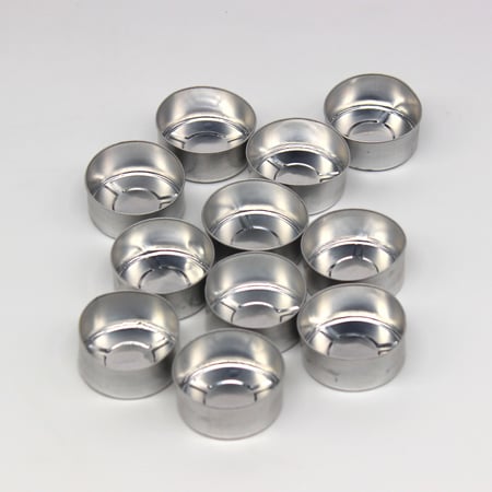 أكواب ألومنيوم فارغة لصنع الشموع