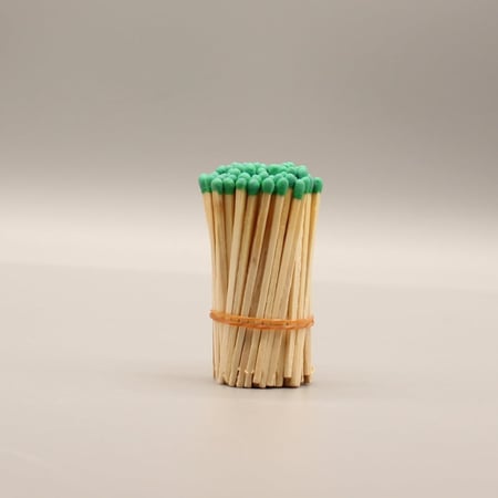 كبريت لون اخضر