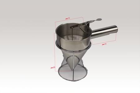 موزع لصب الشمع بالعلب والقوالب