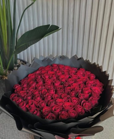 بوكيه 100 ورده