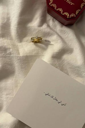 خاتم كارتير نسائي