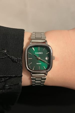 كاسيو نسائي ltp اخضر