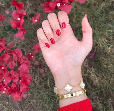 اسوارة فان كليف ابيض