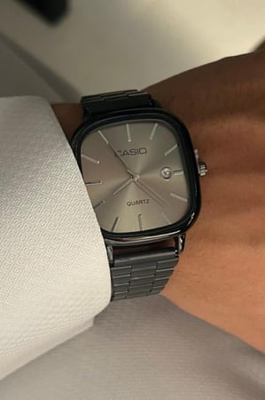 كاسيو اسود خشبي ltp