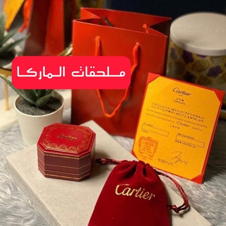 خاتم كارتير فضي