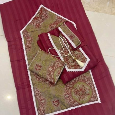 طقم سجادة وجلال صلاة شرشف صلاة والسجادة مبطنة - متجر الكرسي الذهبي