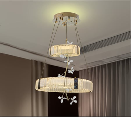 ثريا انارة علاقي كرستال ليد دورين بلوتوث7057-50-30-A