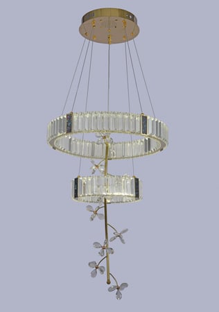 ثريا انارة علاقي كرستال ليد دورين بلوتوث7057-50-30-A