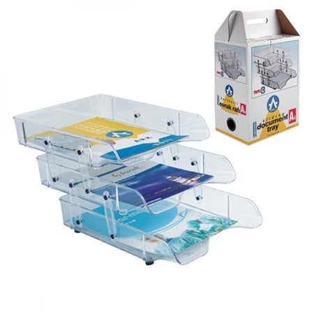 رفوف تنظيم الاوراق , 3 رفوف متحركة,A4