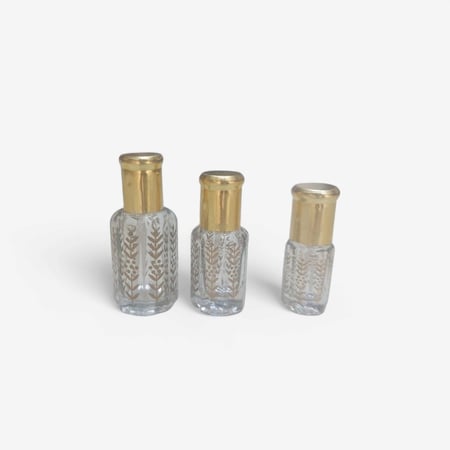 تولات  دهن عود مشجرة بعدة مقاسات-12قطعة