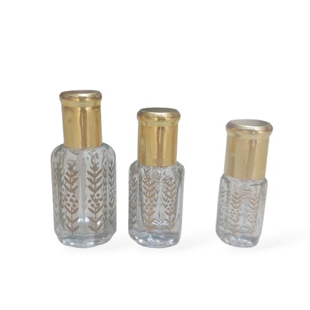 تولات  دهن عود مشجرة بعدة مقاسات-12قطعة