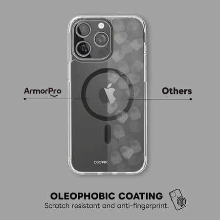 ارمور برو -كفر حماية  ArmorPro D30 ماج سيف بألوان متعددة للايفون 15 برو