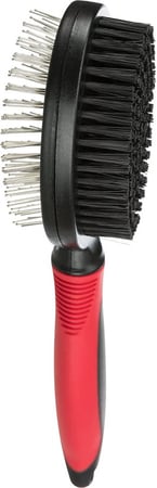 تريكسي فرشاة بوجهين شعيرات النايلون و المعادن