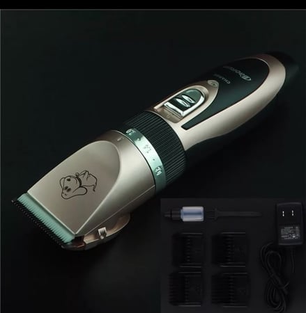 ماكينة تشذيب احترافية للشعر قابلة لإعادة الشحن للكلاب و القطط