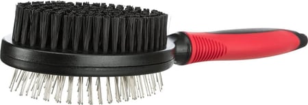 تريكسي فرشاة بوجهين شعيرات النايلون و المعادن