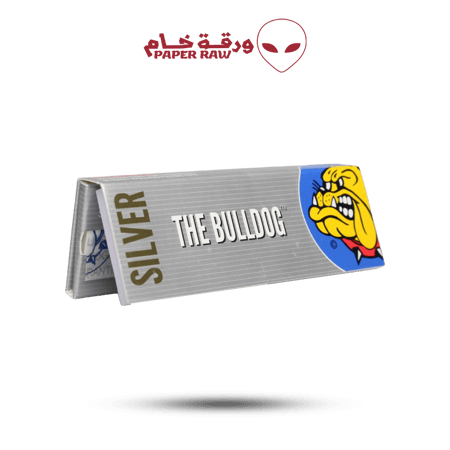 دفتر ورق لف مع فلاتر حجم 1/4 صغير بولدوغ سيلفر Bulldog Silver