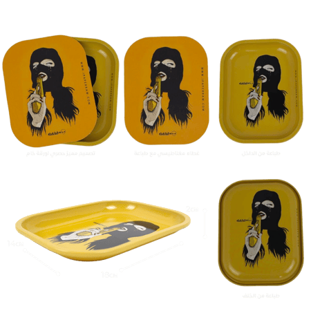 صحن قن قيرل مع غطاء