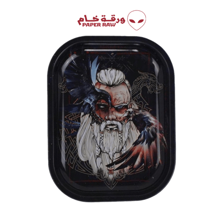 صحن فايكنج مان مع غطاء