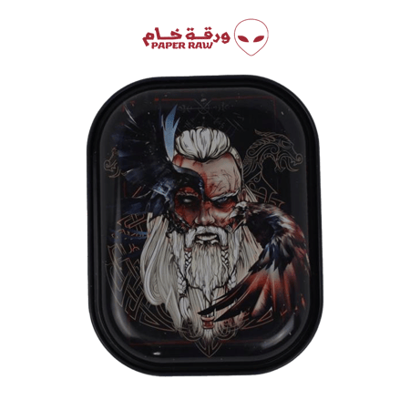 صحن فايكنج مان مع غطاء