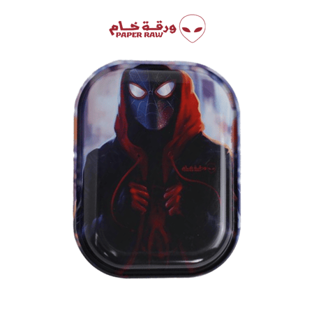 صحن سبايدر مان مع غطاء