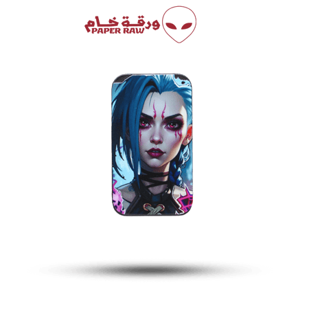 علبة حفظ معدنية بتصميم جينكس