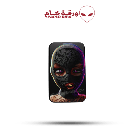 علبة حفظ معدنية حجم كبير بتصميم روبورو