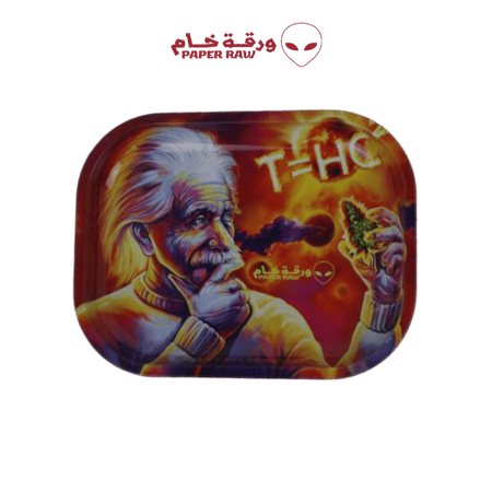 صحن اينشتاين مع غطاء