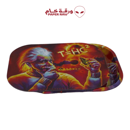 صحن اينشتاين مع غطاء