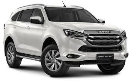 ستائر جوانب + زجاج خلفي (ايسوزو ام يو اكس ISUZU MUX)2020-2025