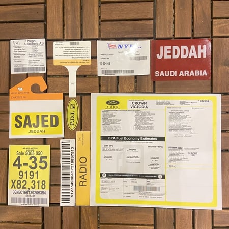 بكج استكرات فورد كراون فكتوريا