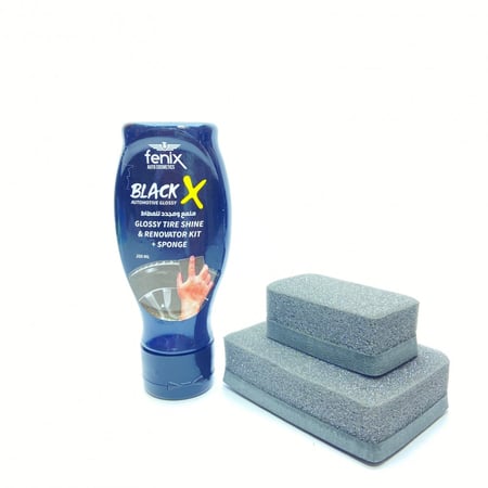 فينيكس - ملمع كفرات اسود كاوا