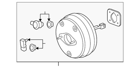 باكم فرامل اكاديا/ترفيس 14/09