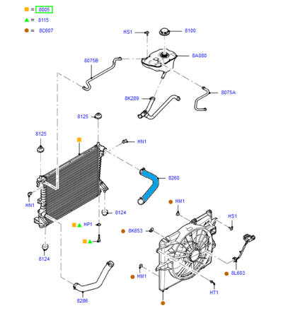 خرطوش فوقاني موستنق 17/15⭐⭐⭐