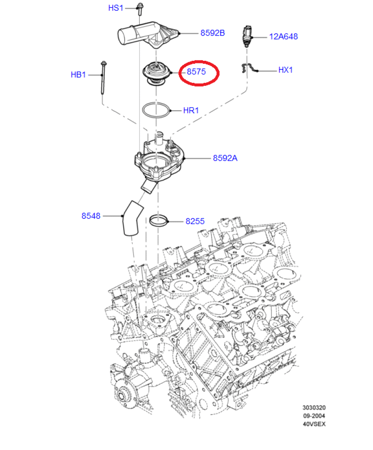 بلف حرارة موستنق 10/64 V6⭐⭐⭐