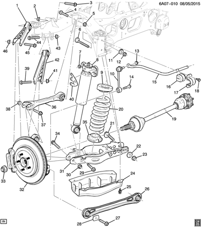 مساعد امامي و خلفي كهرباء CTS/كدلك 19/14