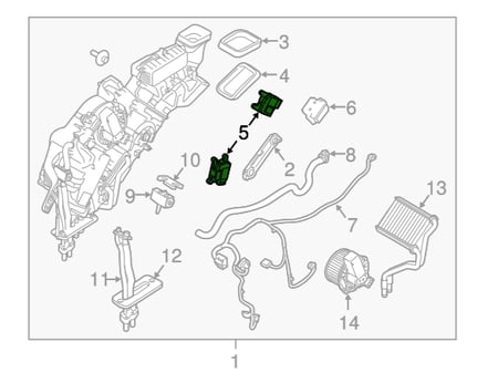 حساس بوابة ثلاحة مكيف اكسبلور/فليكس/ 19/11⭐⭐⭐